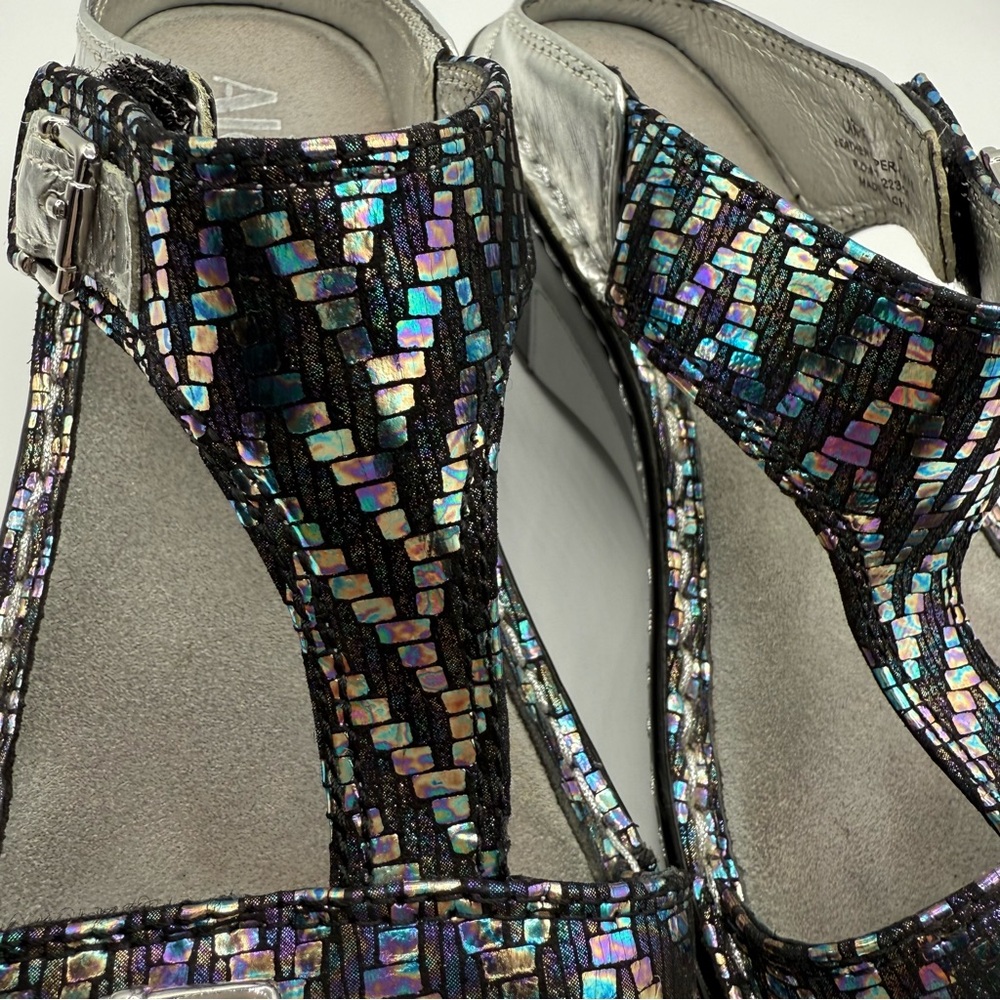 Alegria Lara Shmancy Wedge Sandals EU37 US7/7.5 Comfort - Picture 16 of 16